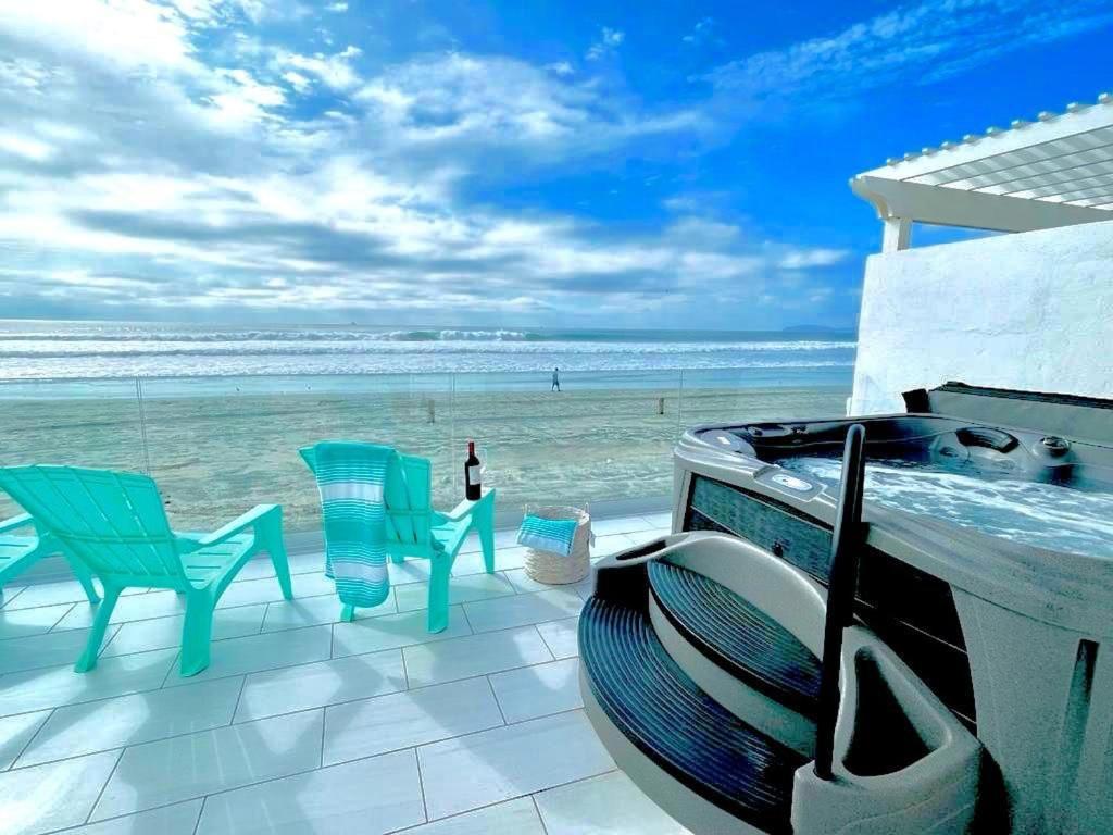 Quinta Pacifica Beachfront Villas Rosarito Luaran gambar